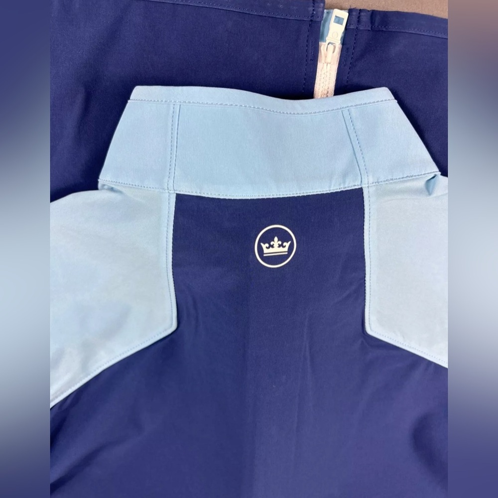 Peter Millar Golf Rain Jacket Pinehurst US Open Logo Large Blue Crown Sport NWT - Picture 5 of 7